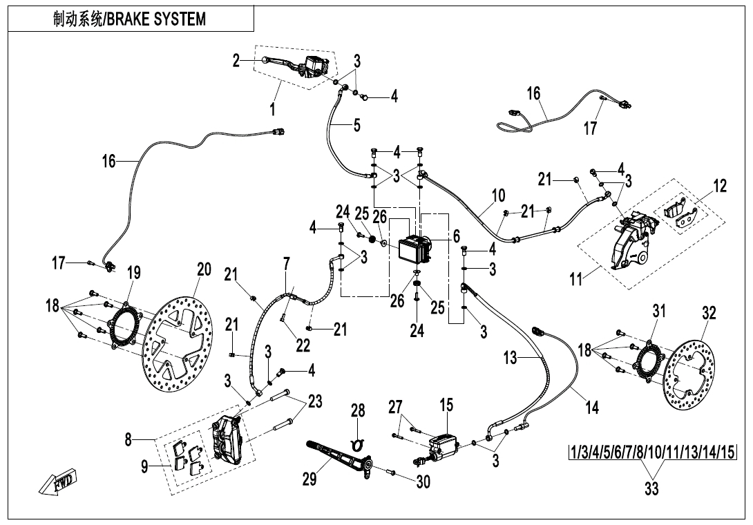 Picture of F08 - BRAKE SYSTEM