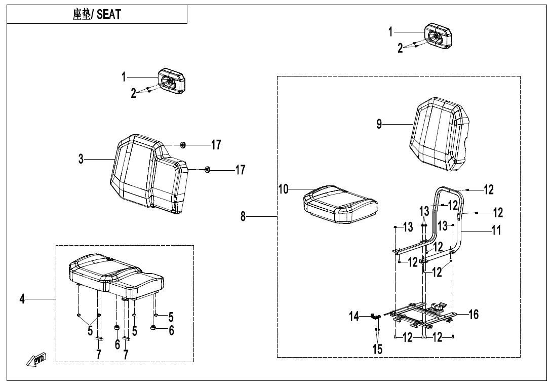 Picture of F13 - SEAT