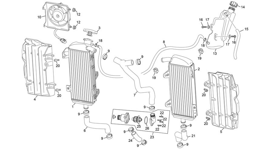 Picture of 08 - RADIATOR