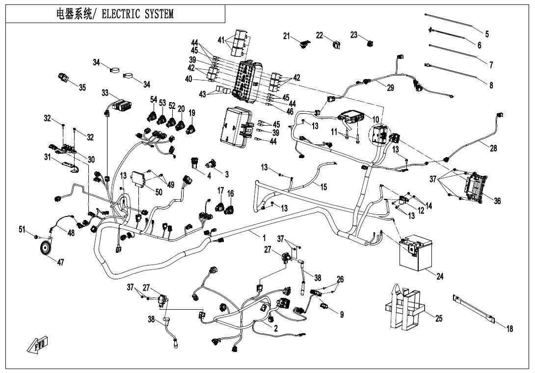 Picture of F15-1 - ELECTRIC SYSTEM