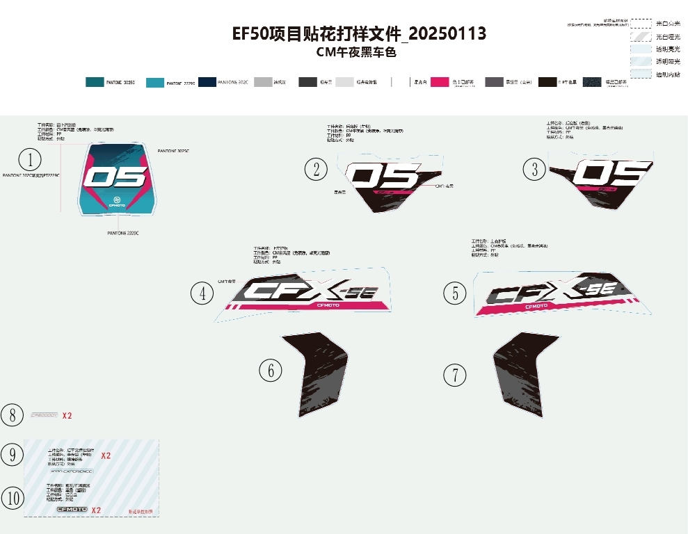 Picture of F19-2 - DECAL KITS