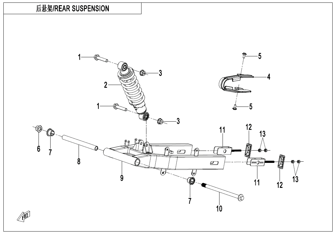 Picture of F06 - REAR SUSPENSION