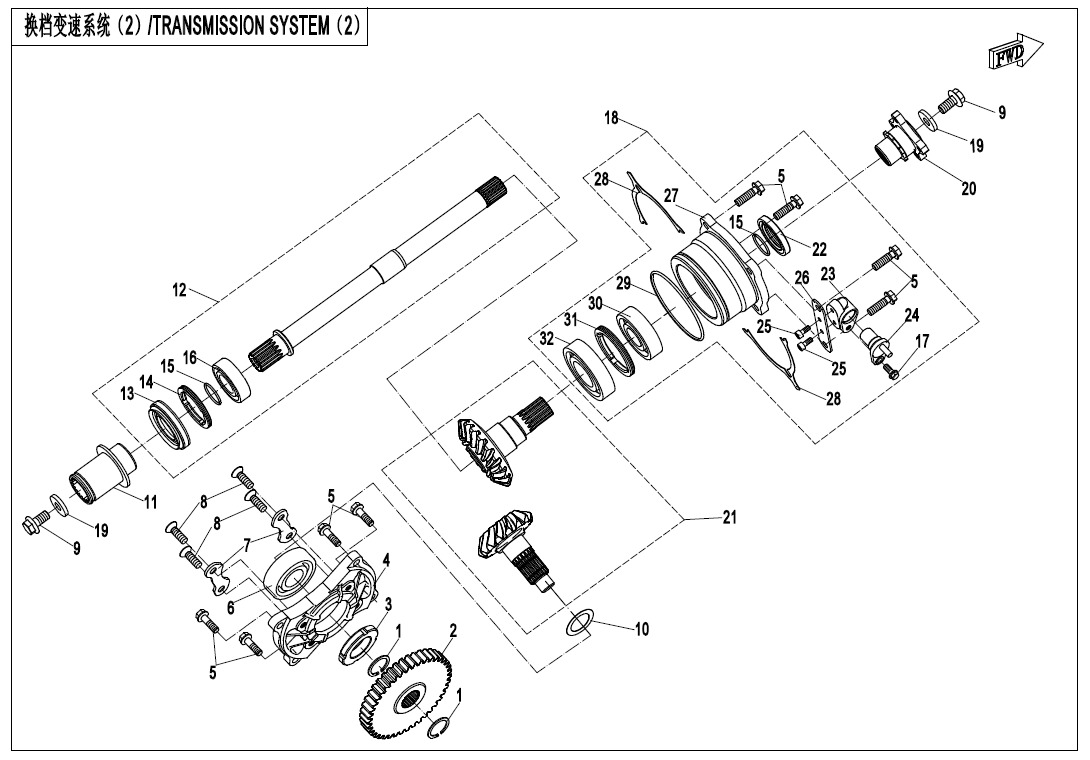 Picture of E06-2-V5 - TRANSMISSION SYSTEM(2)