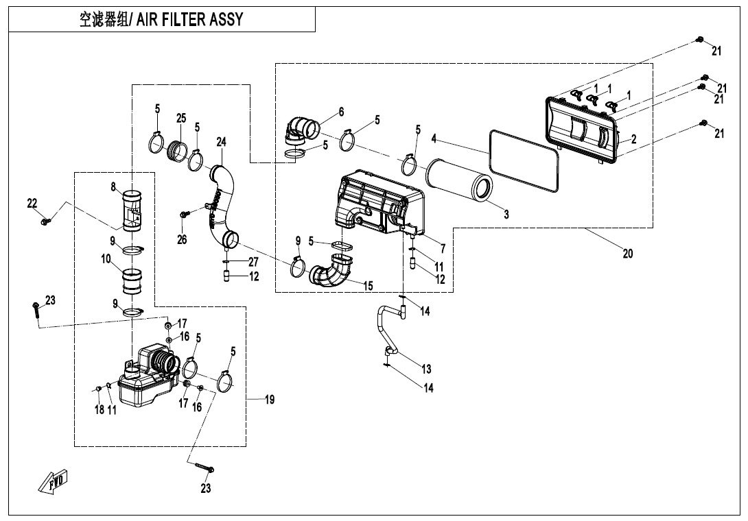 Picture of F41 - AIR FILTER ASSY