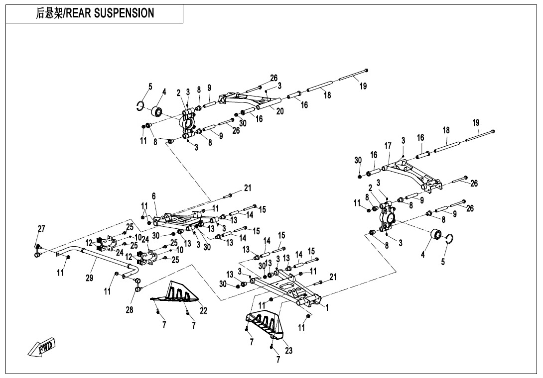 Picture of F06-1-V3 - REAR SUSPENSION
