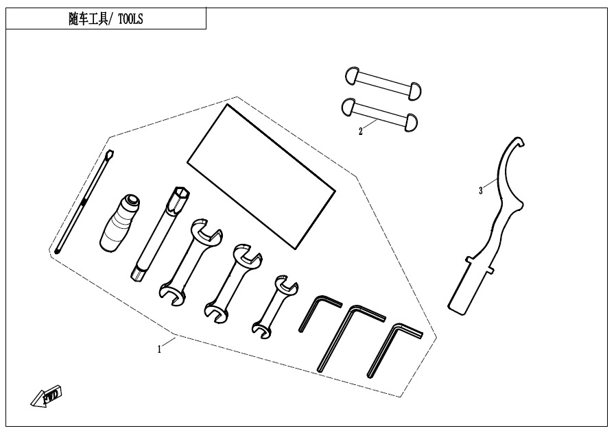 Picture of F20-V1 - TOOLS
