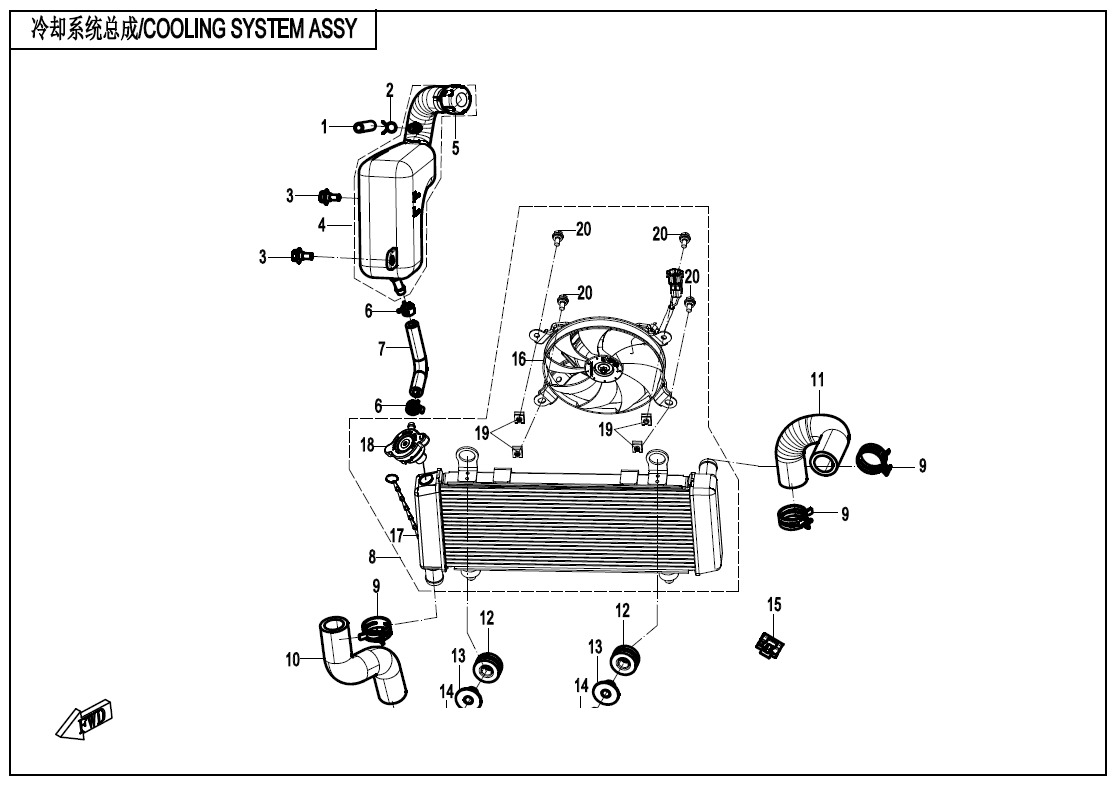 Picture of F18 - COOLING SYSTEM