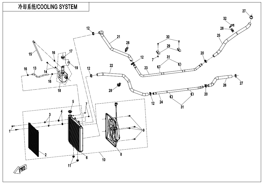 Picture of F18-V2 - COOLING SYSTEM