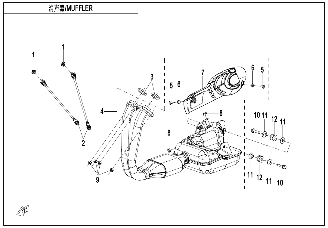 Picture of F02 - MUFFLER