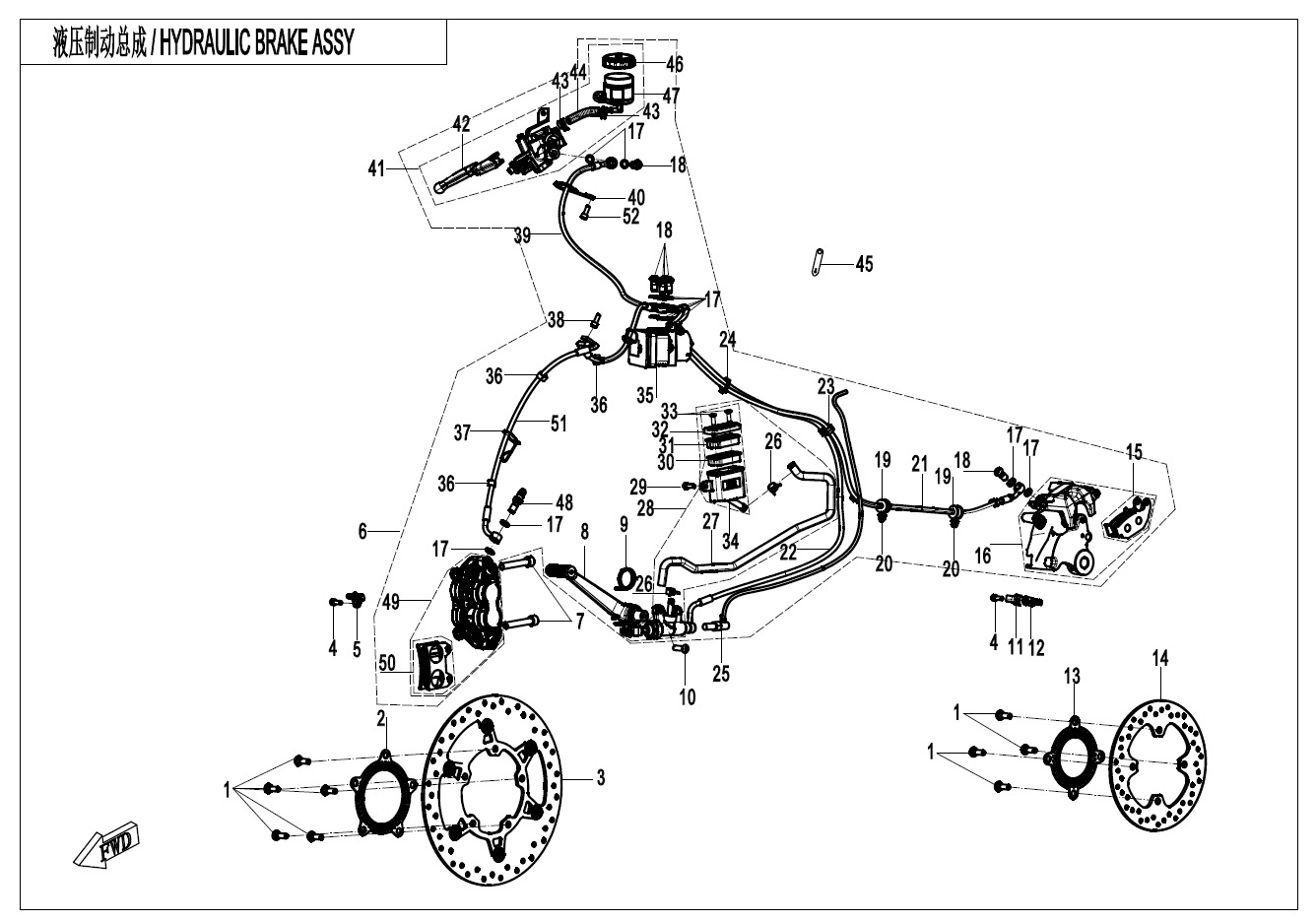 Picture of F08-V1 - MAB  BRAKE ASSY