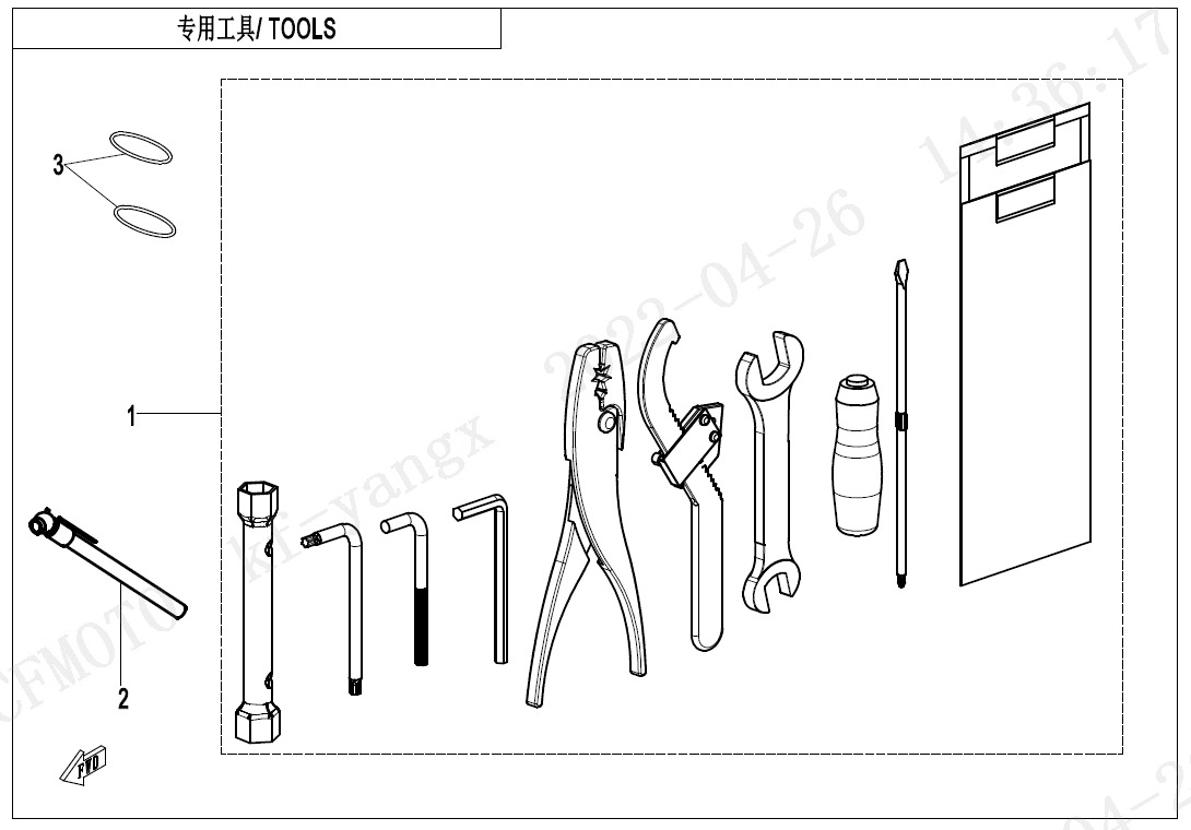 Picture of F20 - TOOLS