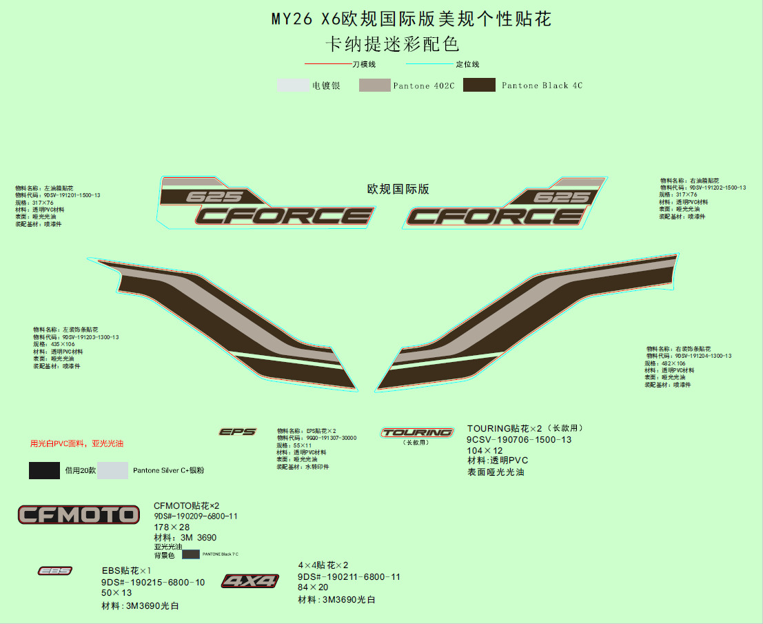 Picture of F19-1-D - DECAL KITS(TRUE TIMBER KANATI)