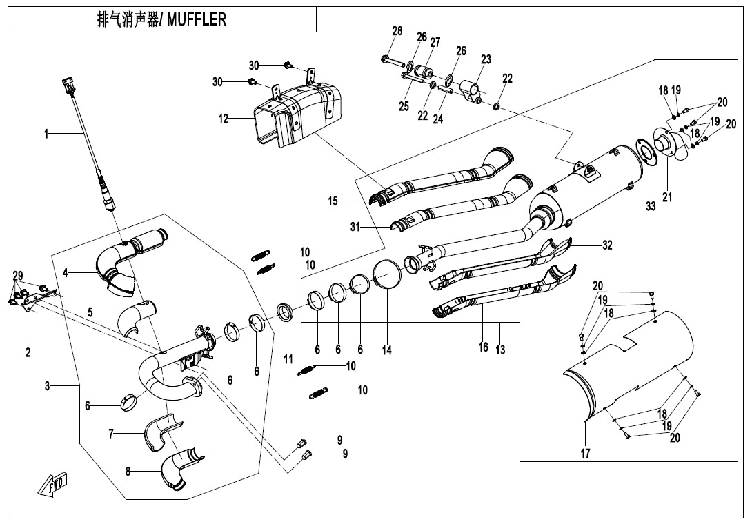 Picture of F02 - MUFFLER