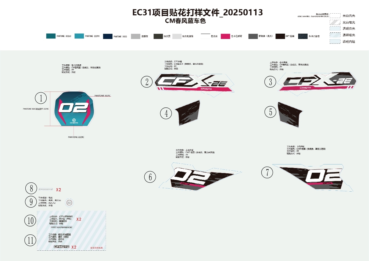 Picture of F19-2 - DECAL KITS