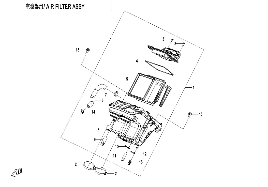 Picture of F41 - AIR FILTER ASSY