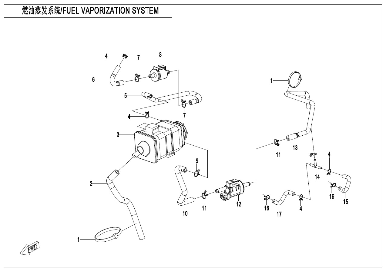 Picture of F36 - FUEL VAPORIZATION SYSTEM