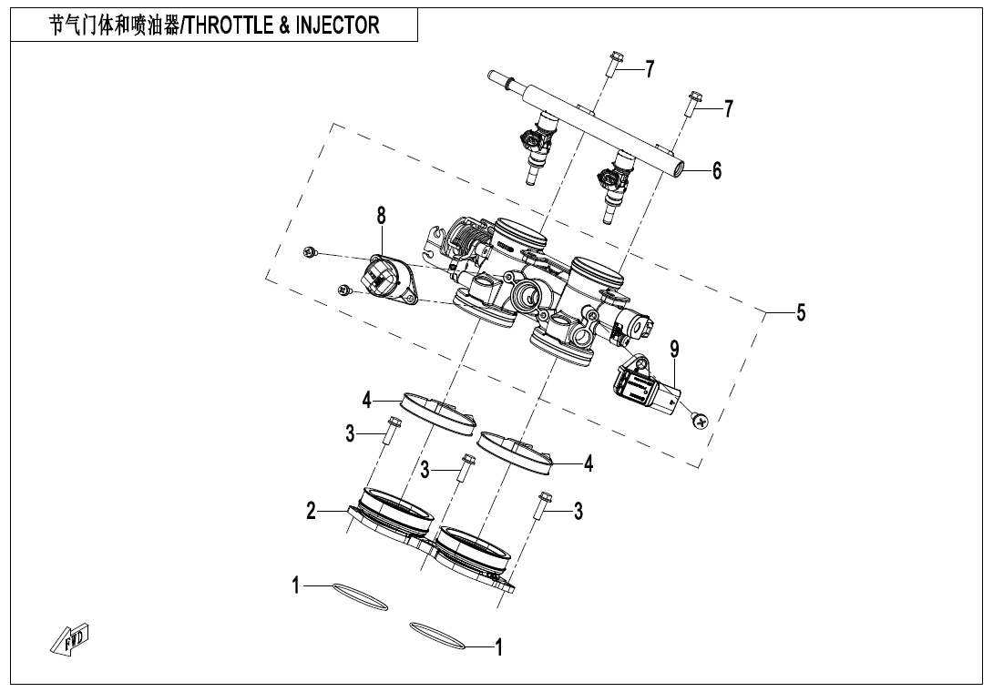 Picture of E17 - THROTTLE@^INJECTOR