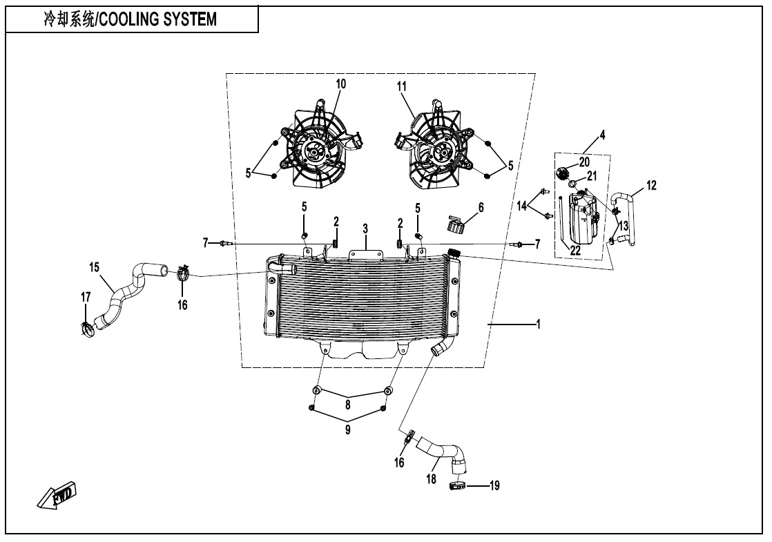 Picture of F18 - COOLING SYSTEM