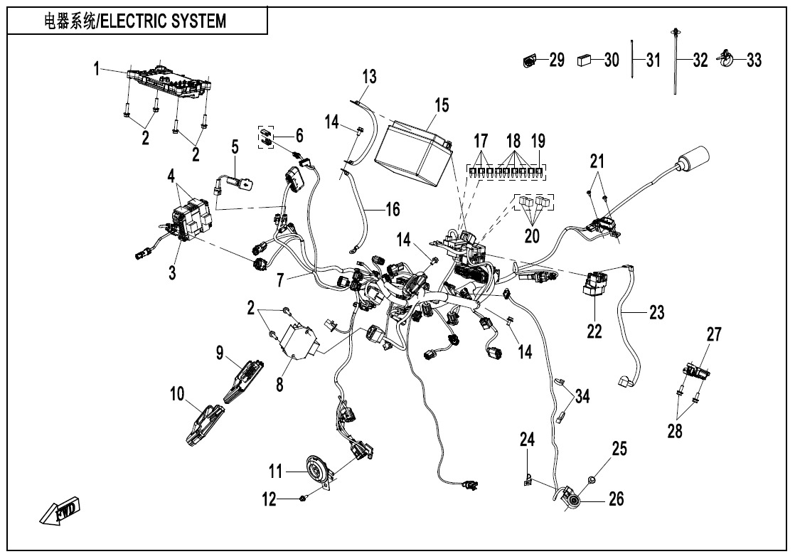 Picture of F15 - ELECTRIC SYSTEM
