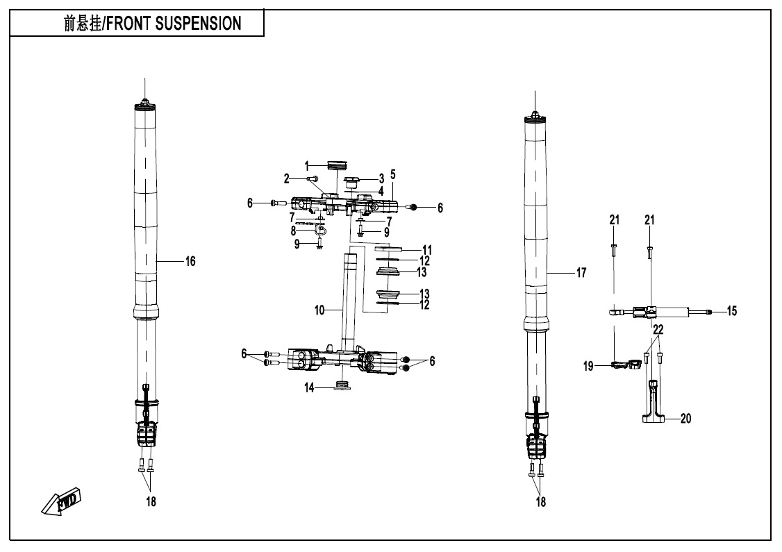 Picture of F05 - FRONT SUSPENSION