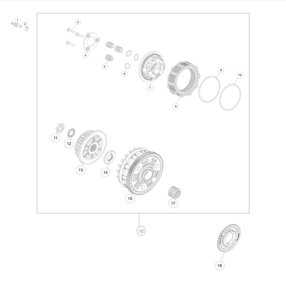Picture of E02-3 - CLUTCH