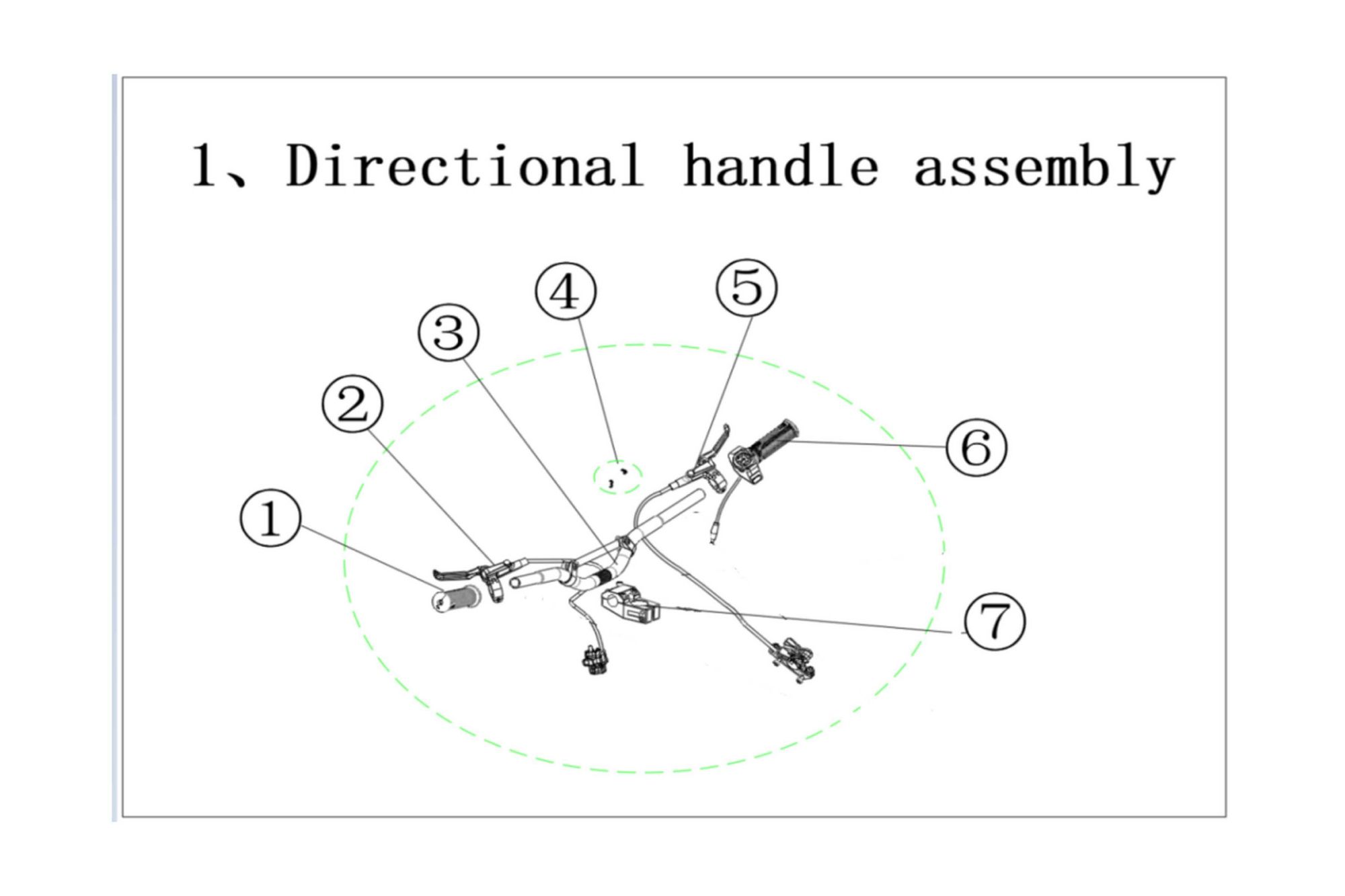 Picture of 01 - HANDLEBAR ASSY