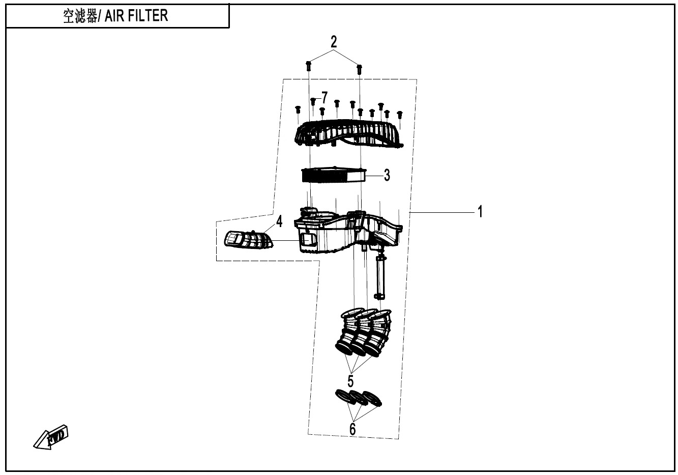 Picture of F41 - AIR FILTER