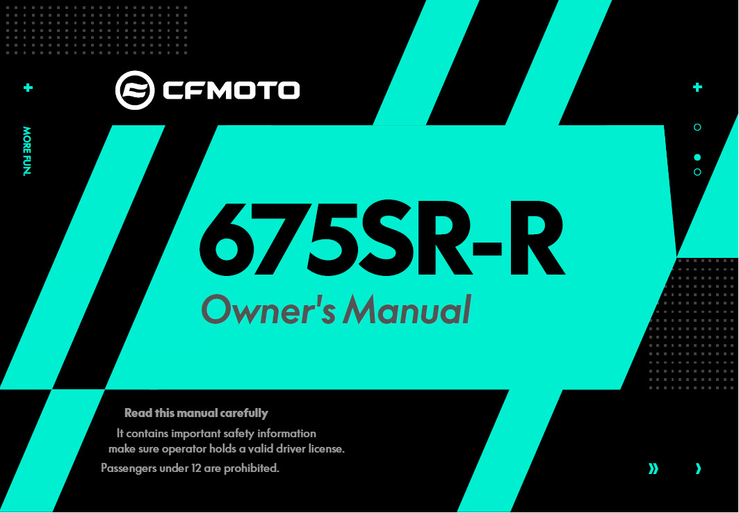 Picture of F38-A - OWNERS MANUAL