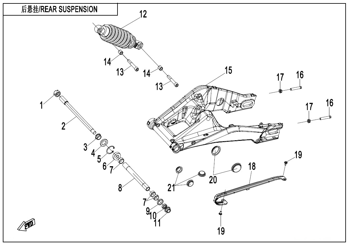 Picture of F06 - REAR SUSPENSION