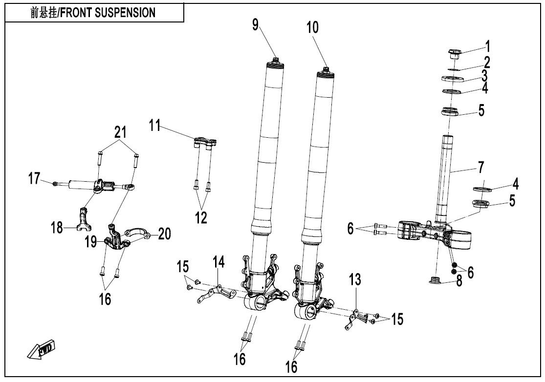 Picture of F05-1 - FRONT SUSPENSION