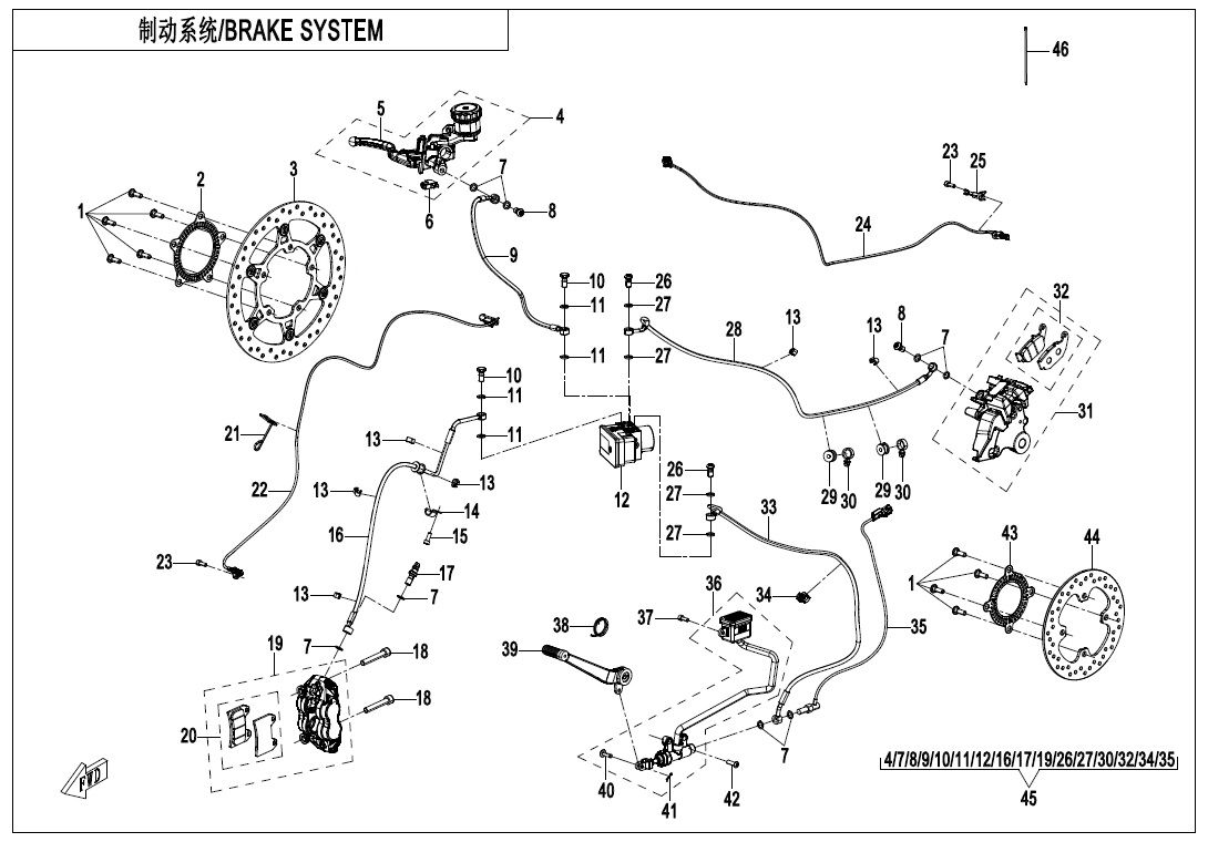 Picture of F08 - MAB BRAKE ASSY