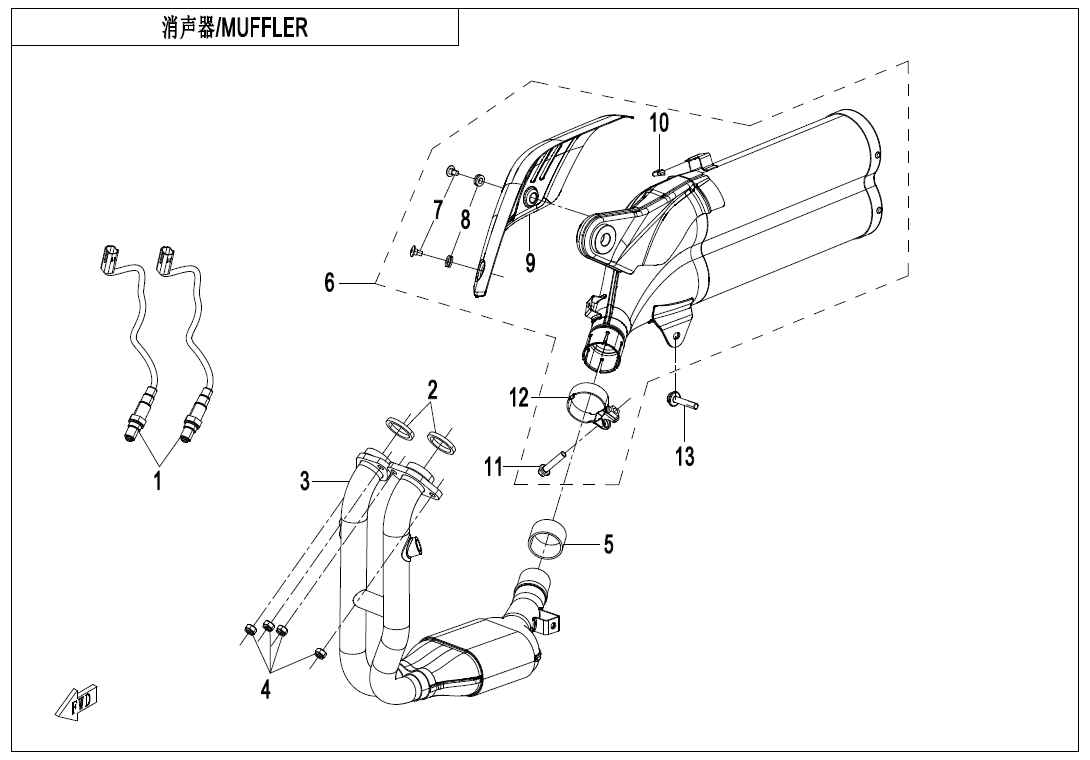Picture of F02 - MUFFLER