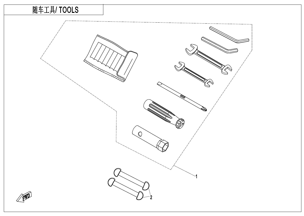 Picture of F20 - TOOLS