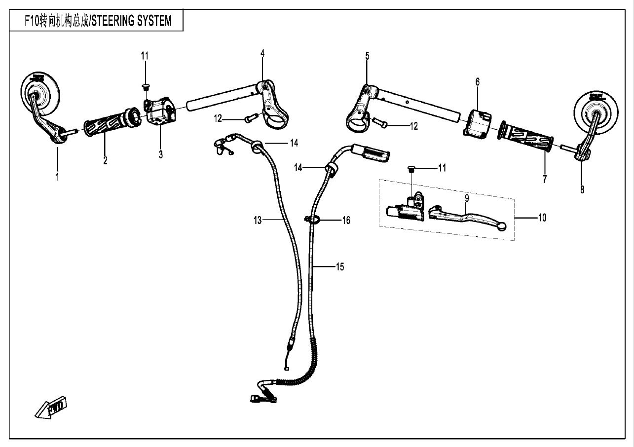 Picture of F10 - STEERING SYSTEM