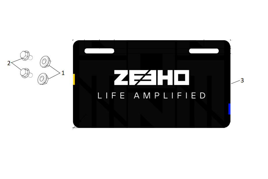 Picture of F19-2 - LICENCE PLATE