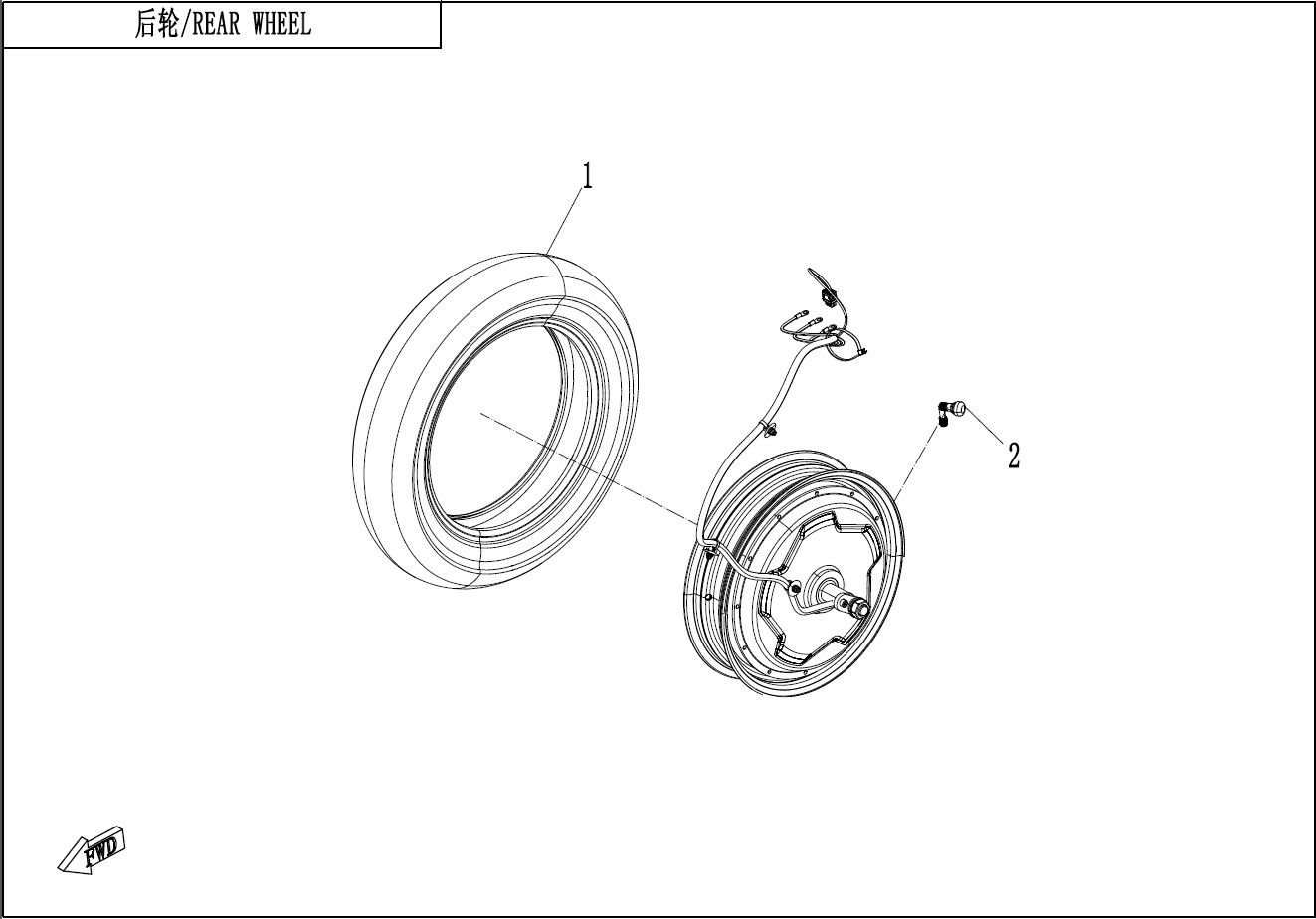 Picture of F11 - REAR WHEEL