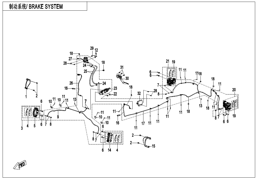 Picture of F08 - BRAKE SYSTEM