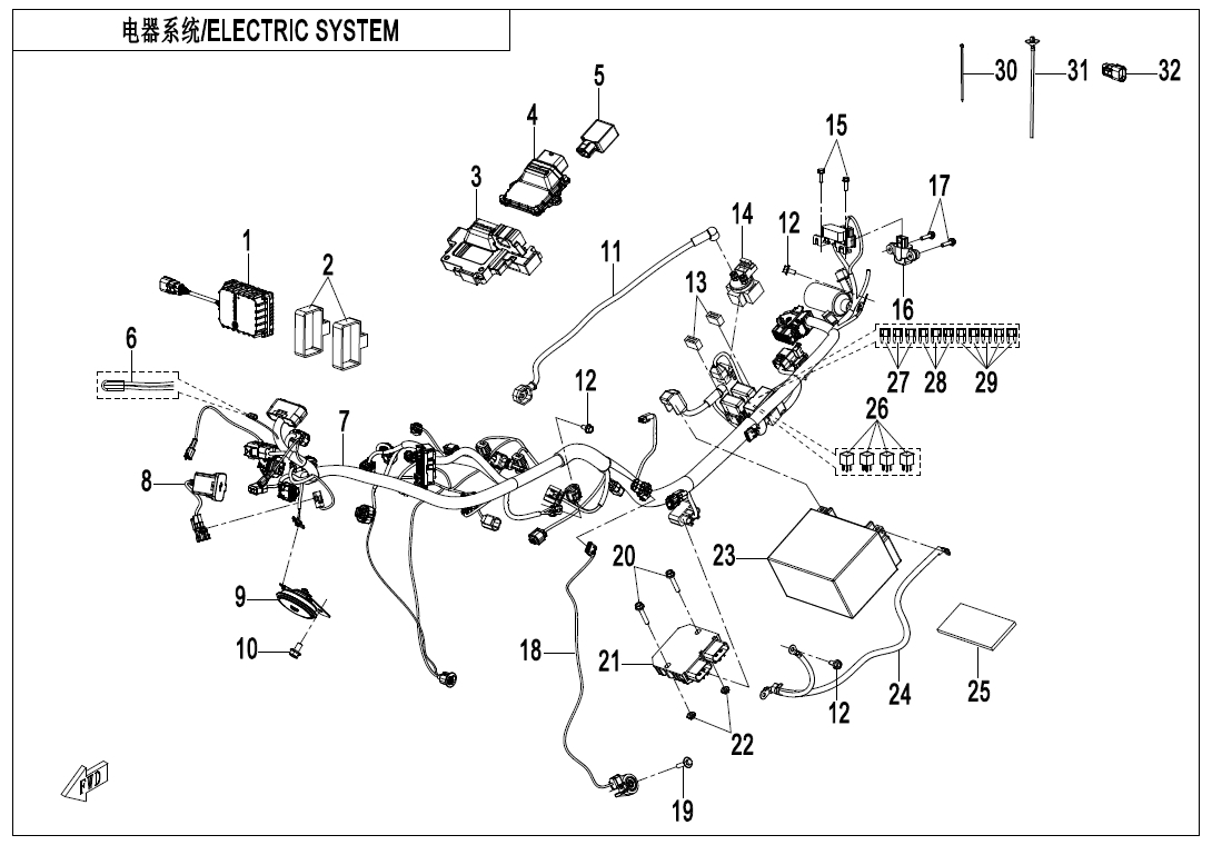 Picture of F15 - ELECTRIC SYSTEM