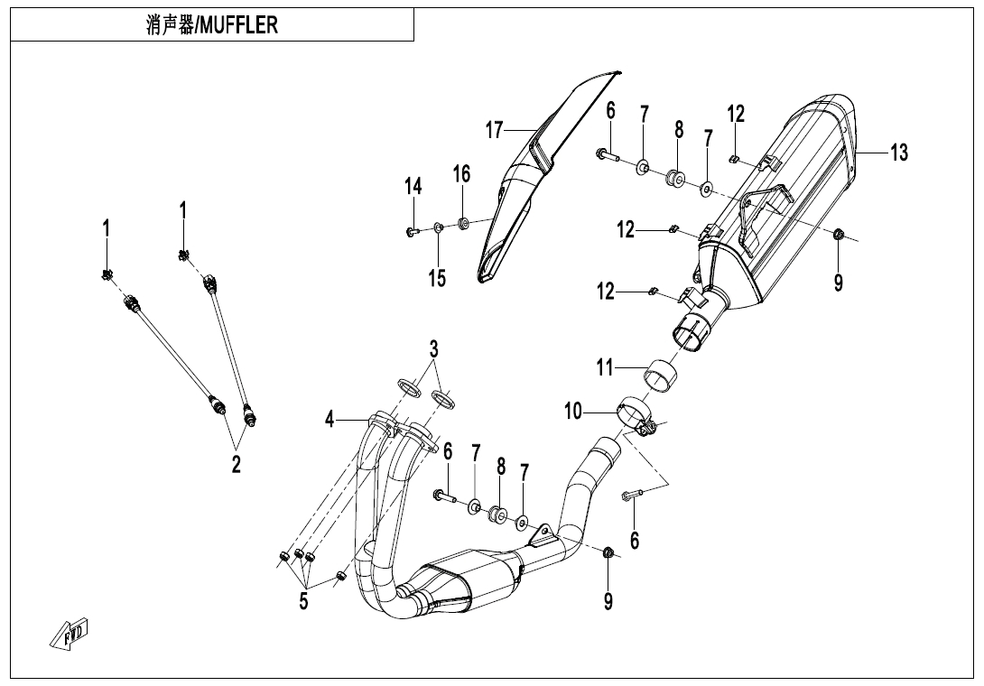 Picture of F02 - MUFFLER
