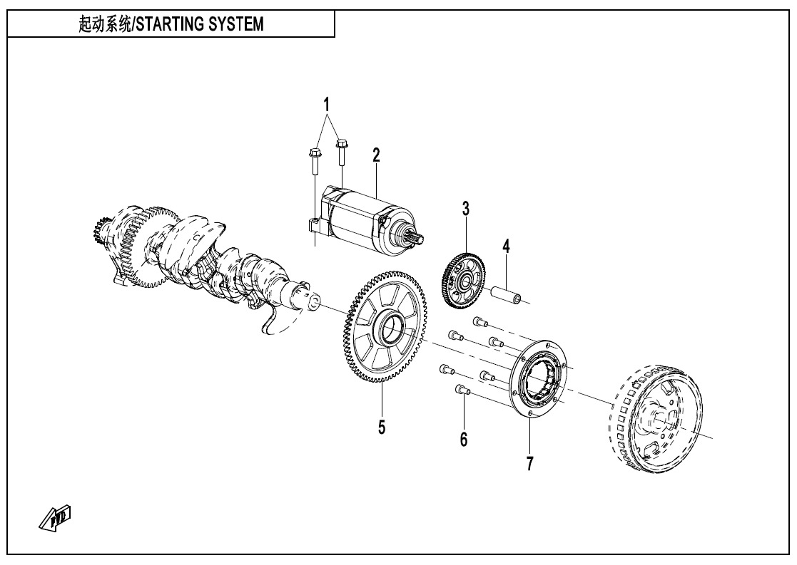 Picture of E09 - STARTING SYSTEM