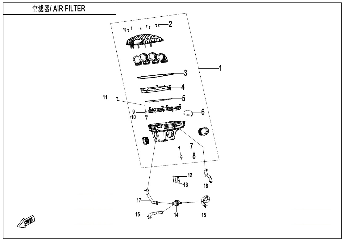 Picture of F41 - AIR FILTER