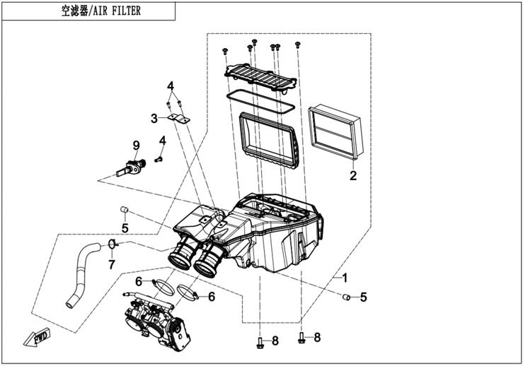 Picture of F41 - AIR FILTER
