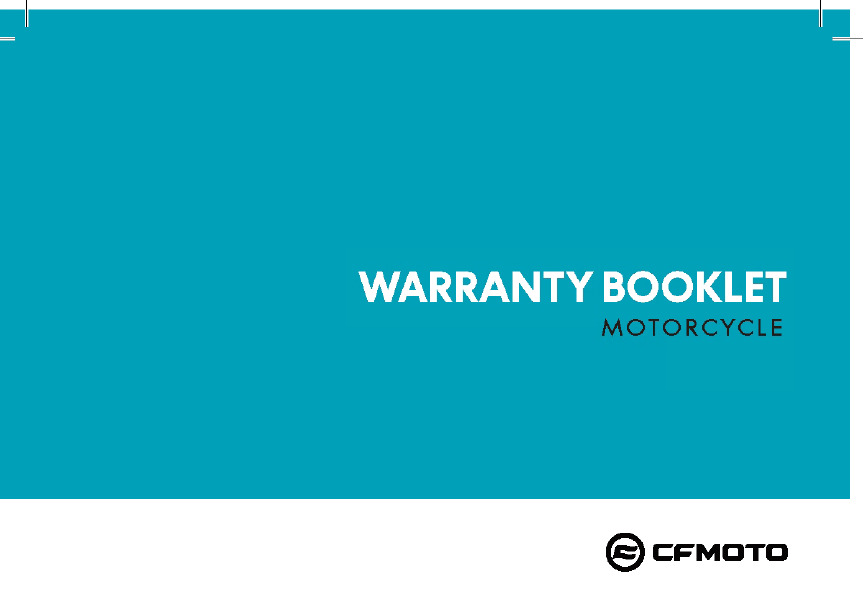 Picture of F38-B - AUSTRALIA WARRANTY CARD