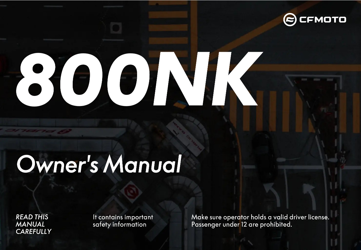 Picture of F38-A - OWNER\'S MANUAL