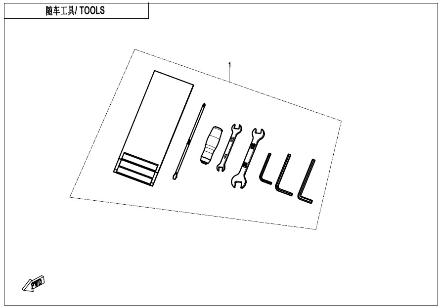 Picture of F20 - TOOLS