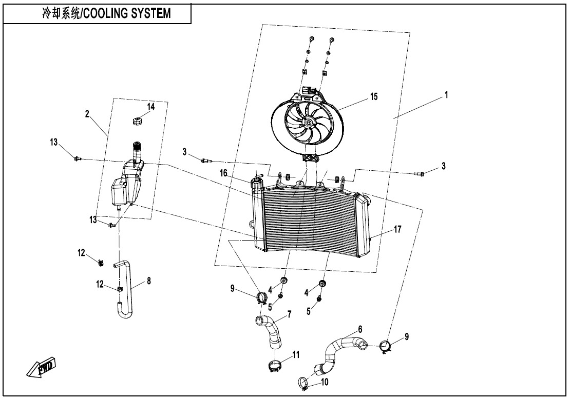 Picture of F18 - COOLING SYSTEM