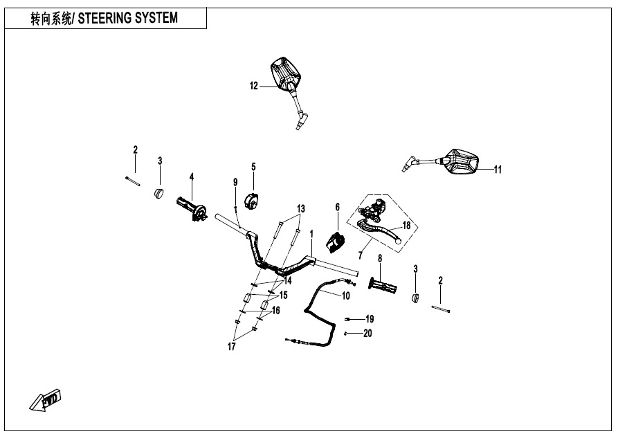 Picture of F10-B - STEERING SYSTEM(ADVANCED)