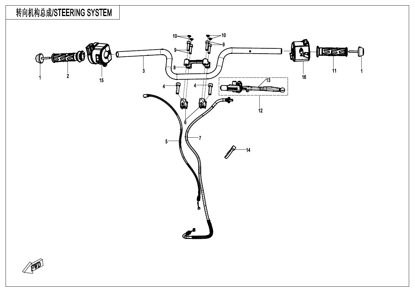 Picture of F10 - STEERING SYSTEM