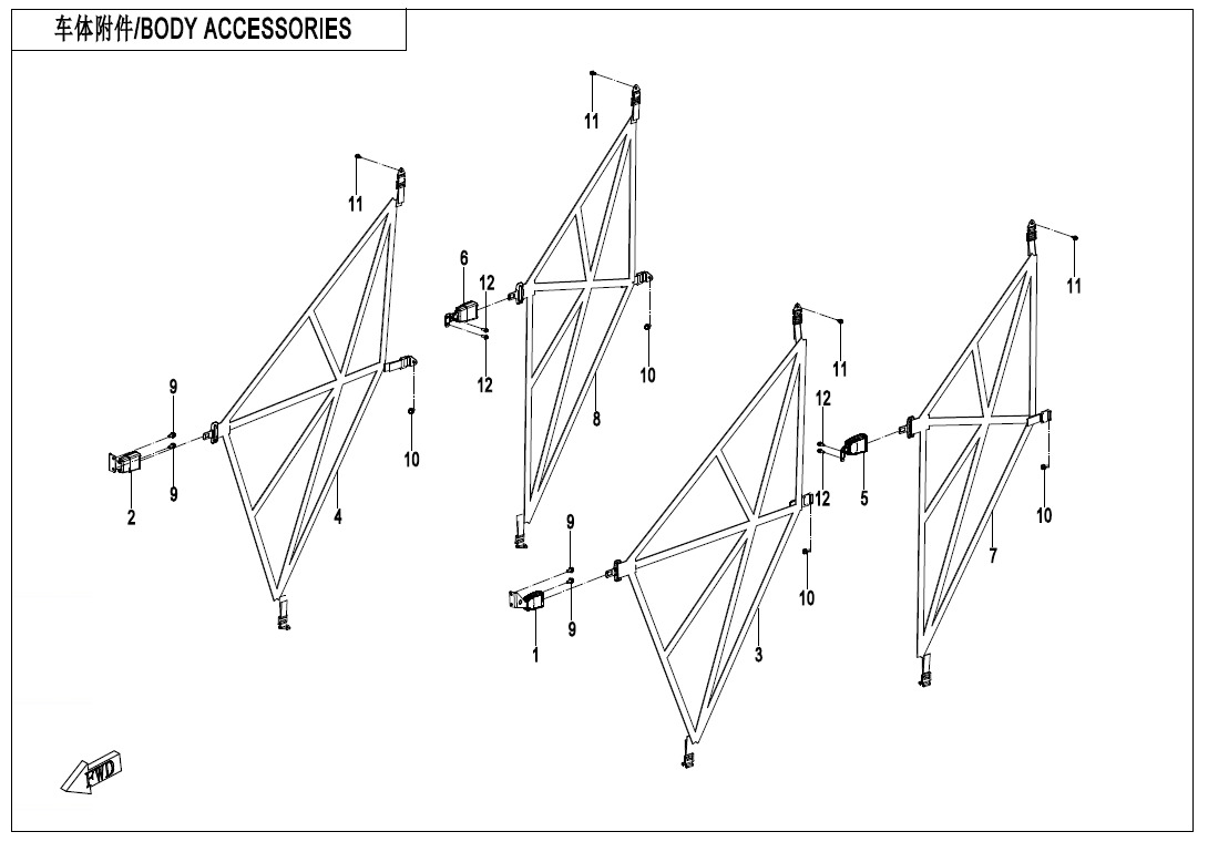 Picture of F26-1 - BODY ACCESSORIES