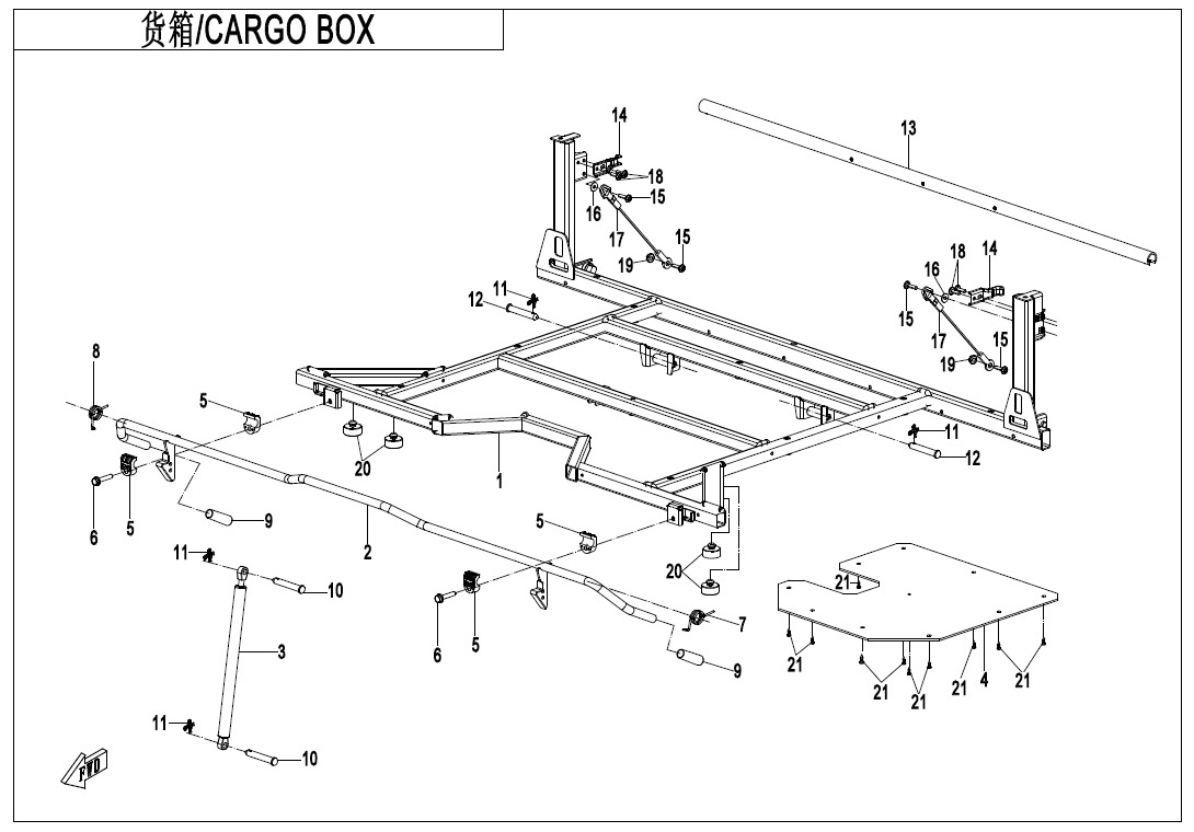 Picture of F22-2 - CARGO BOX